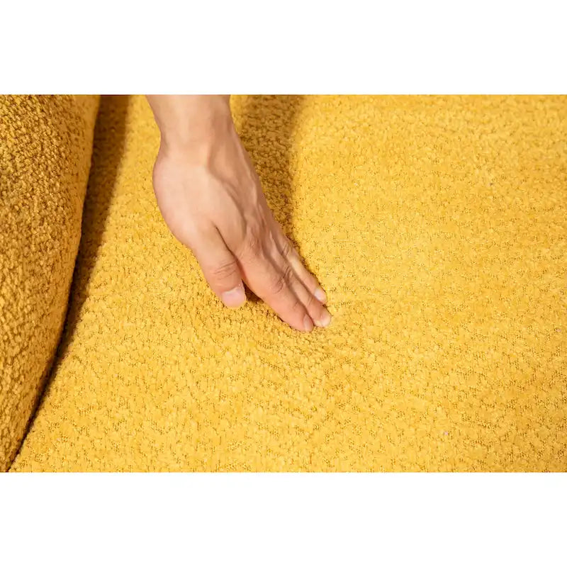 Fauteuil poire Boucle avec rembourrage en mousse à mémoire de forme pour adultes
