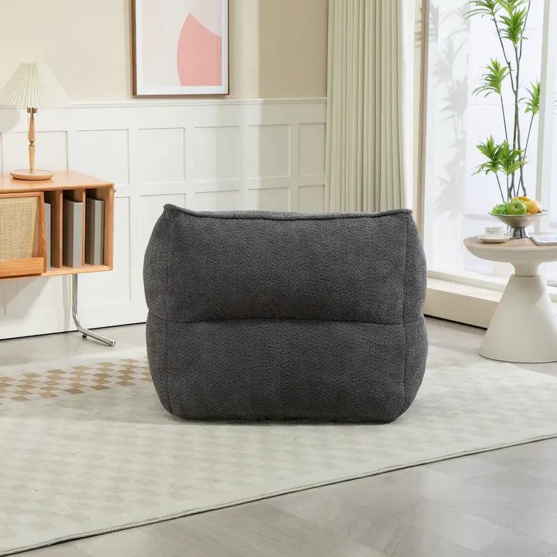 Fauteuil poire Boucle avec rembourrage en mousse à mémoire de forme pour adultes