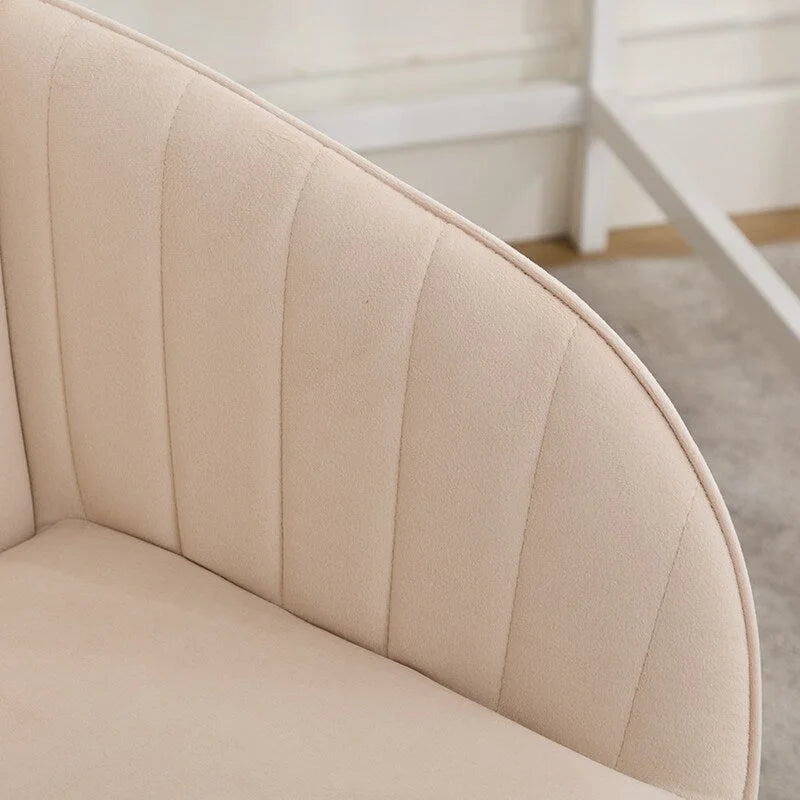 Chaise de bureau ergonomique pivotante avec coussin en mousse à mémoire de forme et soutien lombaire