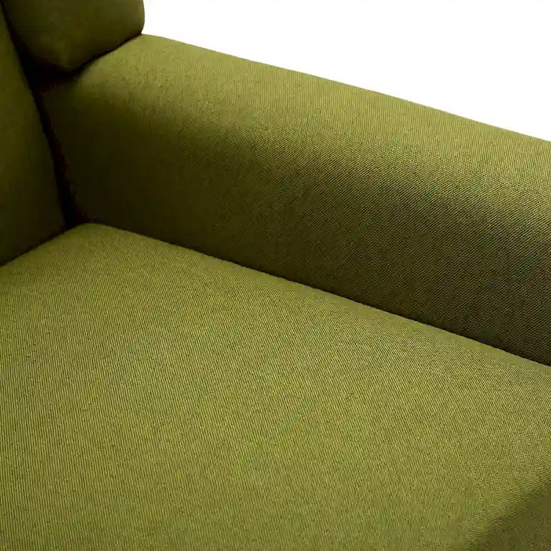 Fauteuils d'appoint à oreilles modernes (lot de 2) - Fauteuils rembourrés pour salon