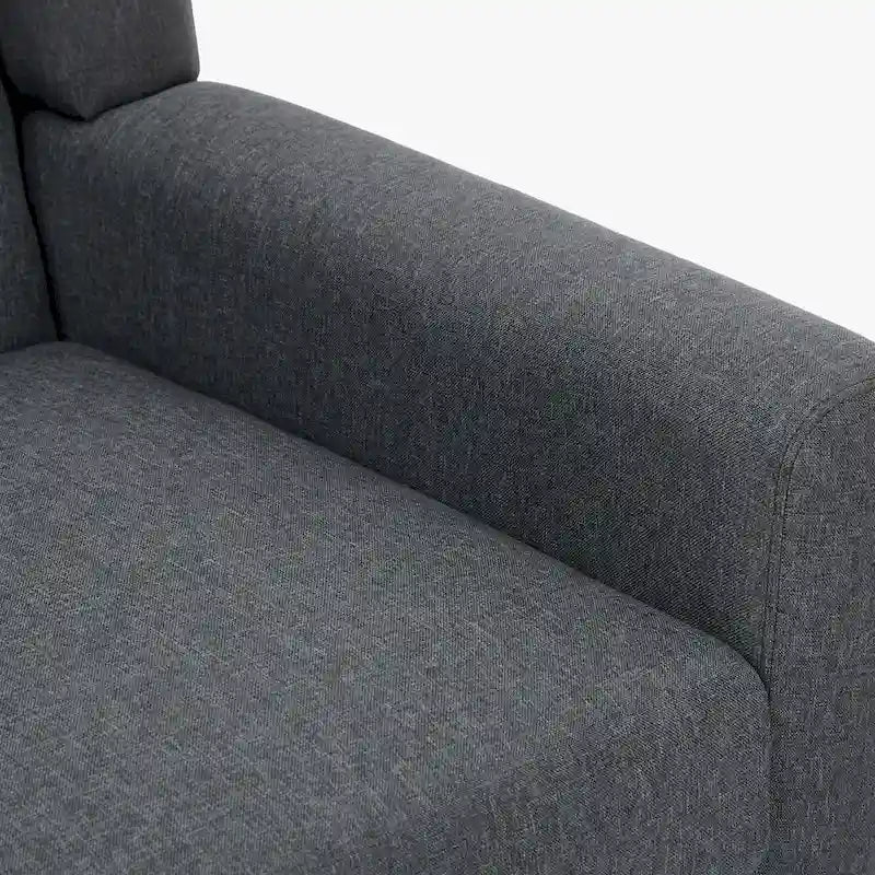 Fauteuils d'appoint à oreilles modernes (lot de 2) - Fauteuils rembourrés pour salon