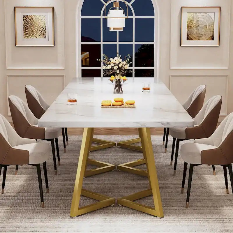 Table à manger carrée de 31,5 pouces en bois avec piétement en métal noir