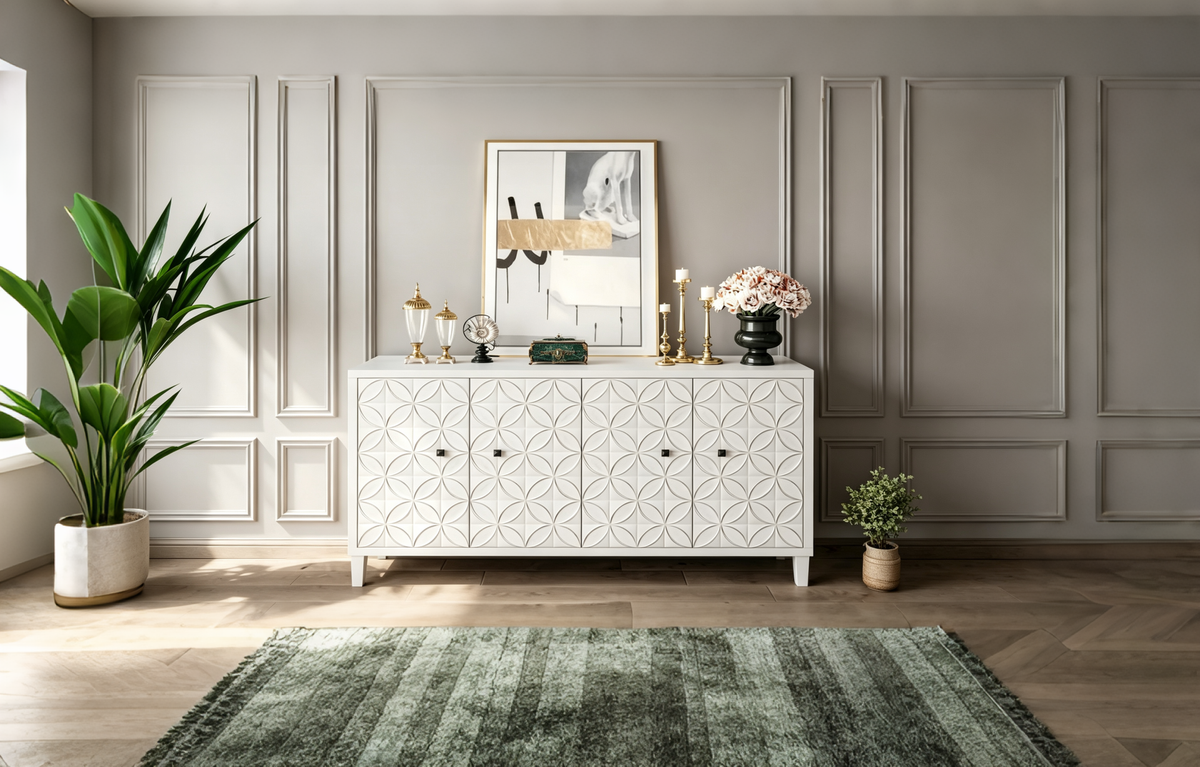 Vitrine moderne en bois