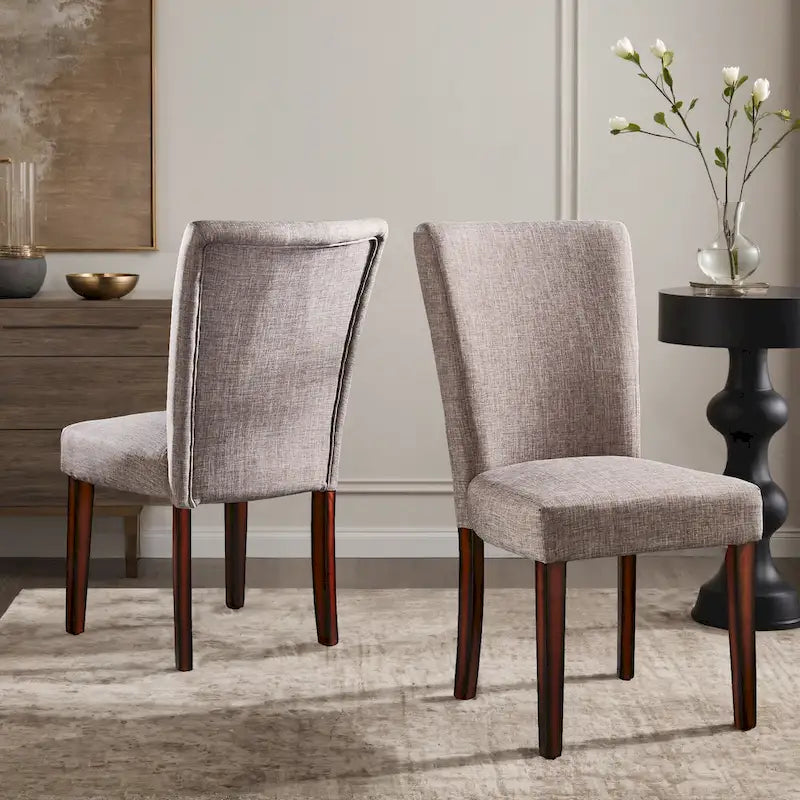 Chaises de salle à manger capitonnées modernes classiques (Lot de 2)