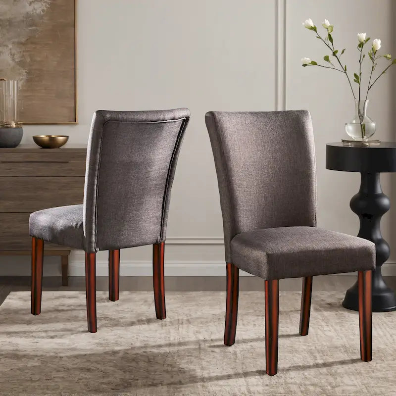 Chaises de salle à manger capitonnées modernes classiques (Lot de 2)