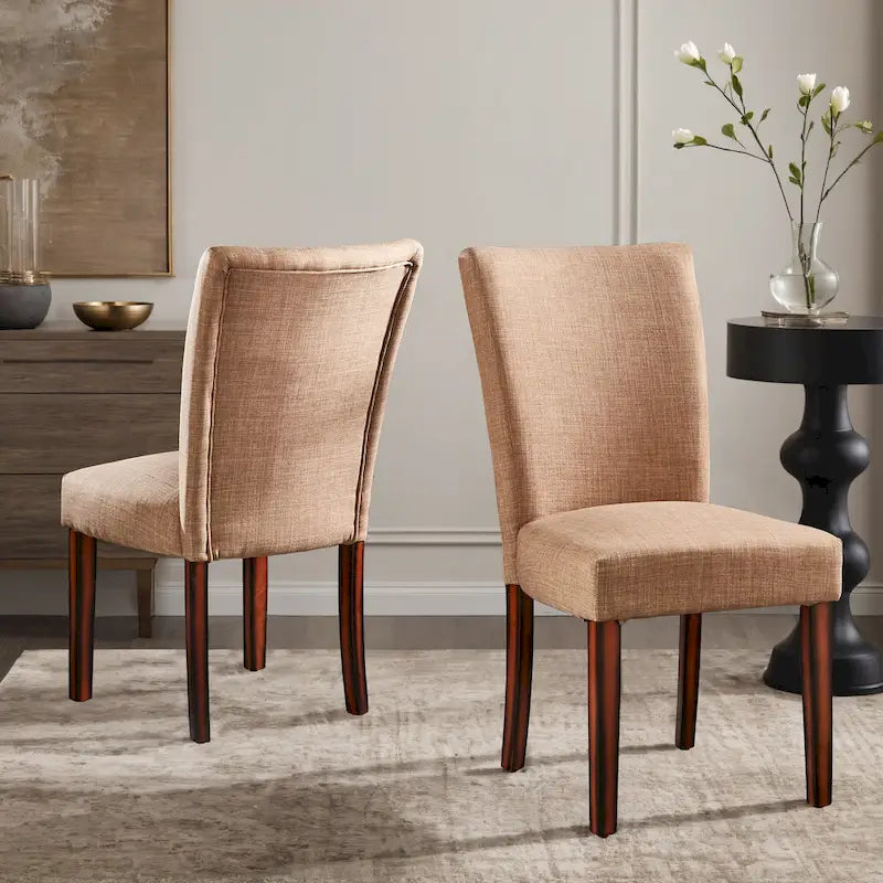 Chaises de salle à manger capitonnées modernes classiques (Lot de 2)