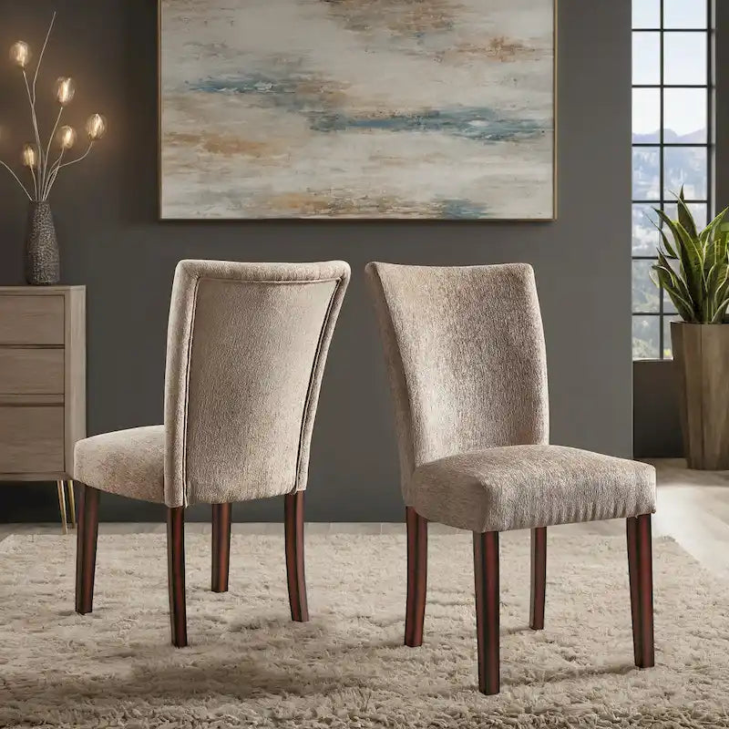 Chaises de salle à manger capitonnées modernes classiques (Lot de 2)