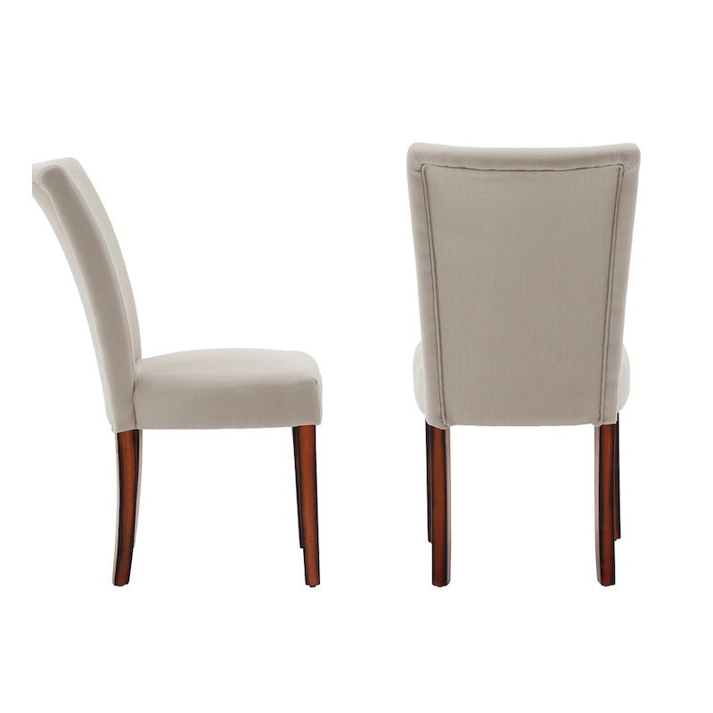 Chaises de salle à manger capitonnées modernes classiques (Lot de 2)
