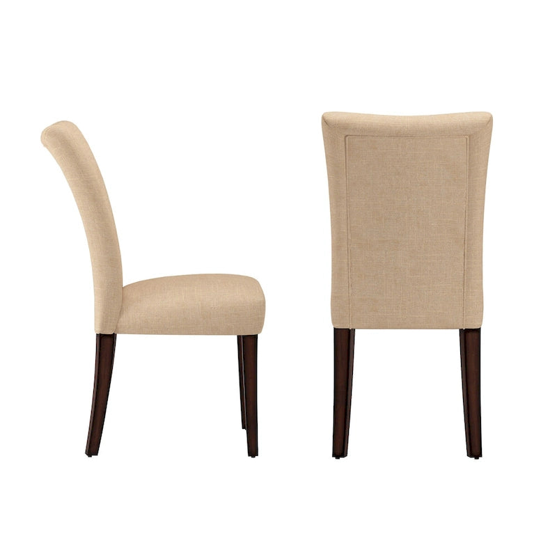 Chaises de salle à manger capitonnées modernes classiques (Lot de 2)
