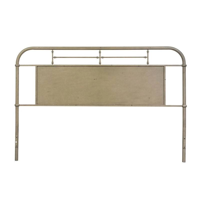 Tête de lit King en métal vieilli Meuble de chambre à coucher de style vintage classique