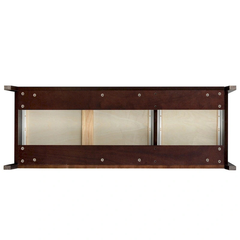Commode de rangement à 6 tiroirs avec poignée ronde rétro
