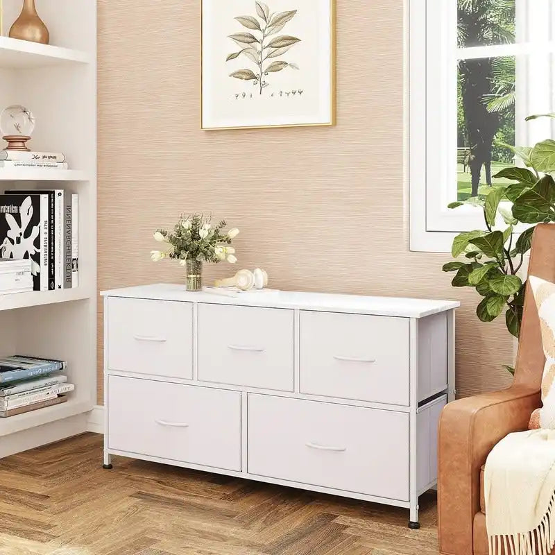 Commode de chambre à 5 tiroirs