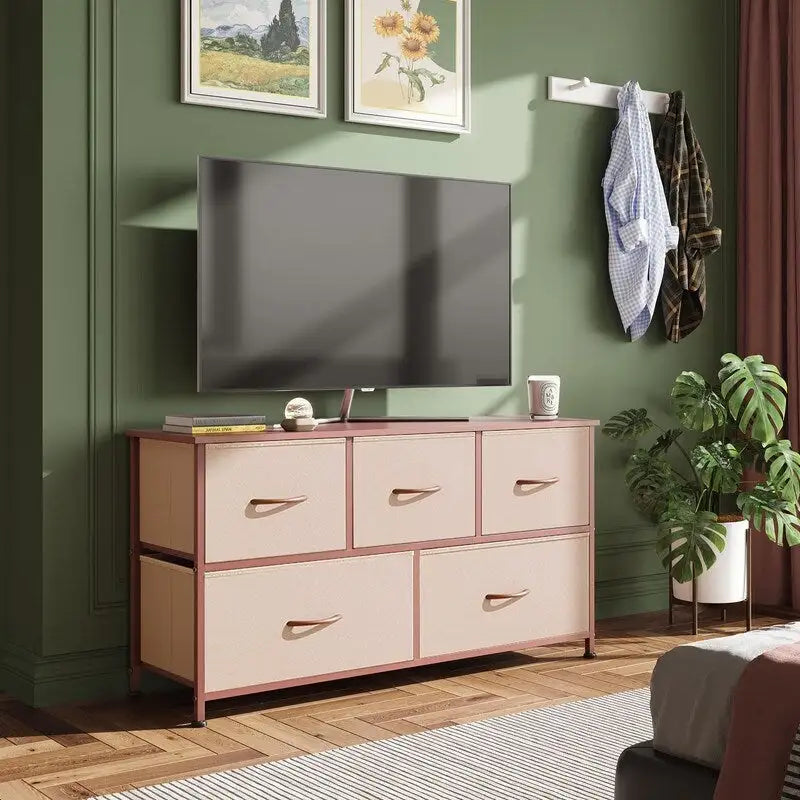 Commode de chambre à 5 tiroirs