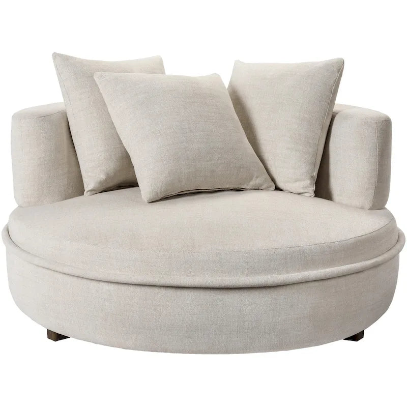 Fauteuil lounge rond moderne et contemporain