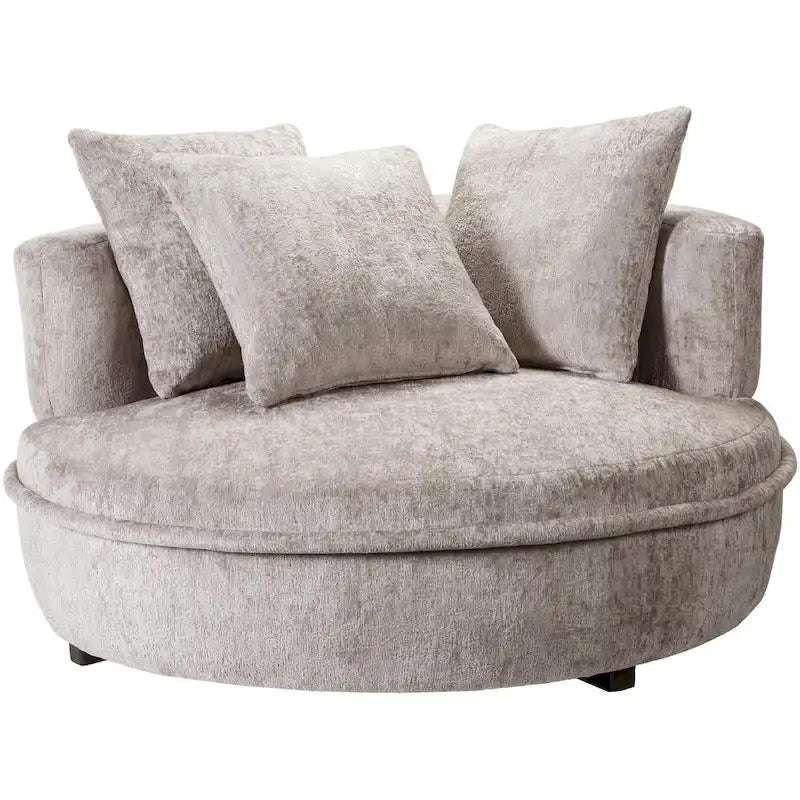 Fauteuil lounge rond moderne et contemporain
