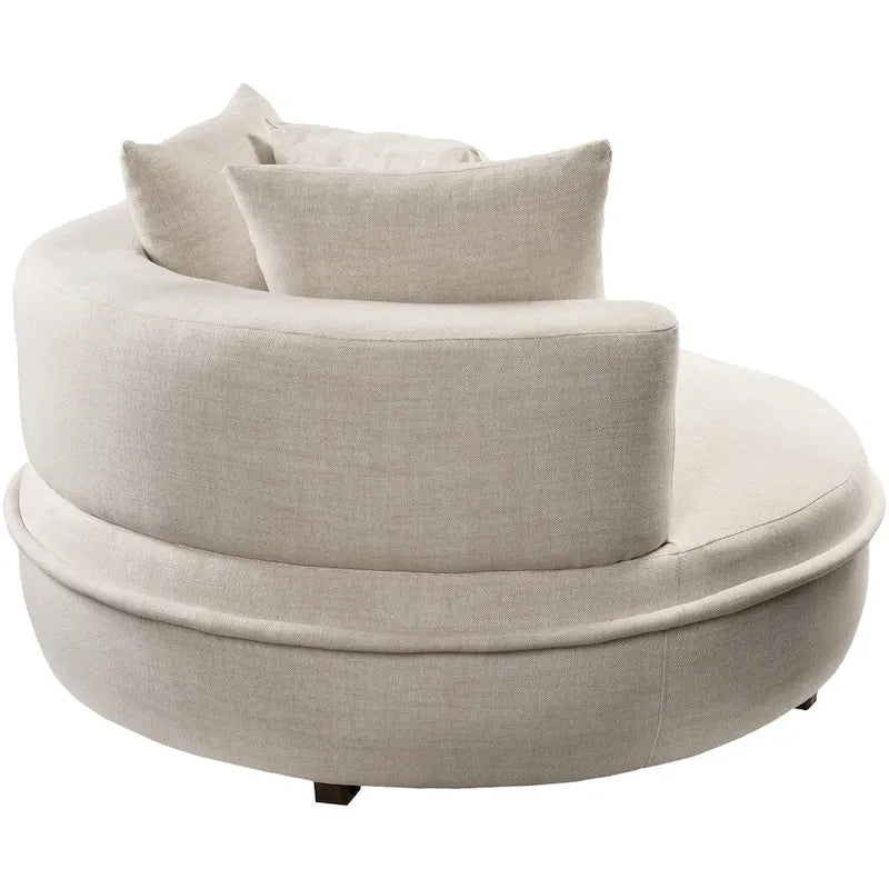Fauteuil lounge rond moderne et contemporain