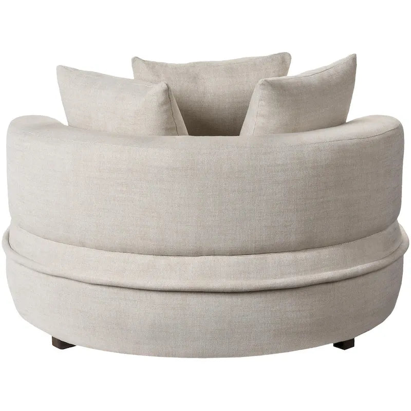 Fauteuil lounge rond moderne et contemporain