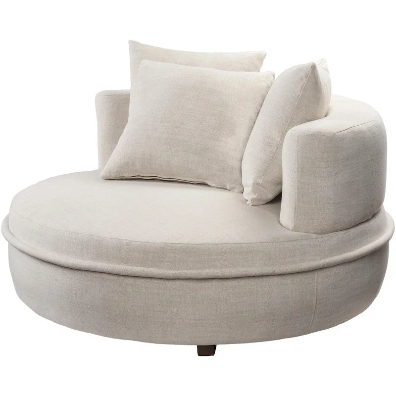 Fauteuil lounge rond moderne et contemporain