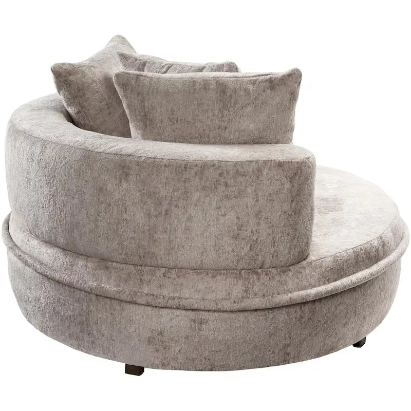 Fauteuil lounge rond moderne et contemporain