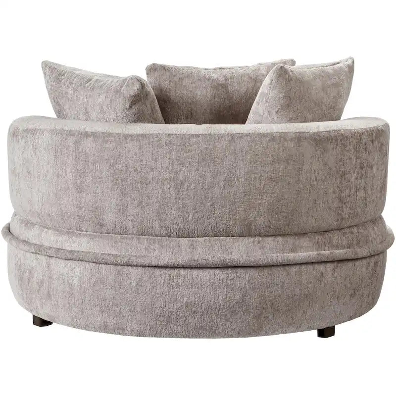 Fauteuil lounge rond moderne et contemporain