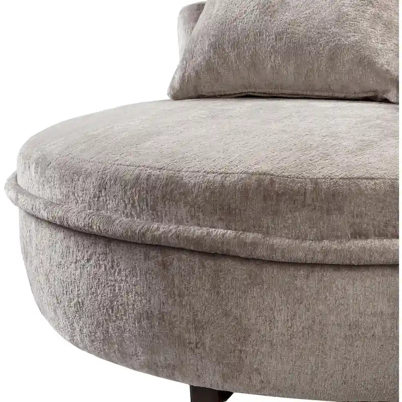 Fauteuil lounge rond moderne et contemporain