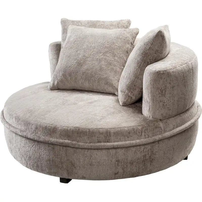 Fauteuil lounge rond moderne et contemporain