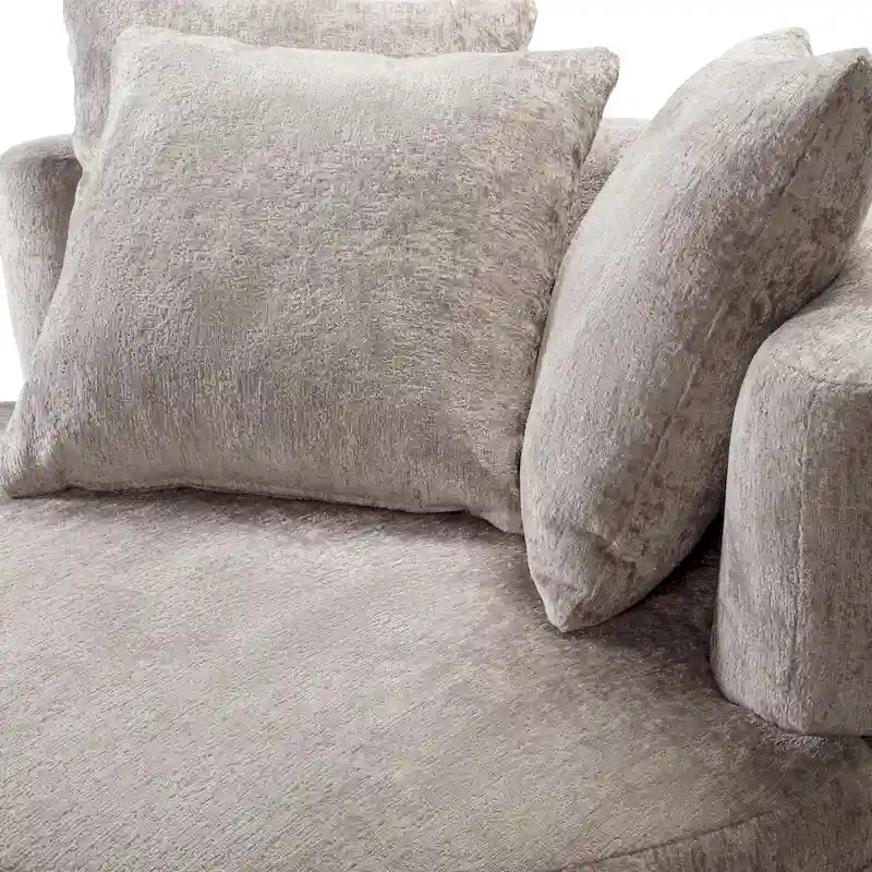 Fauteuil lounge rond moderne et contemporain