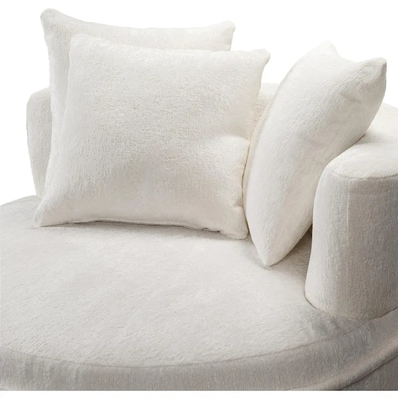 Fauteuil lounge rond moderne et contemporain