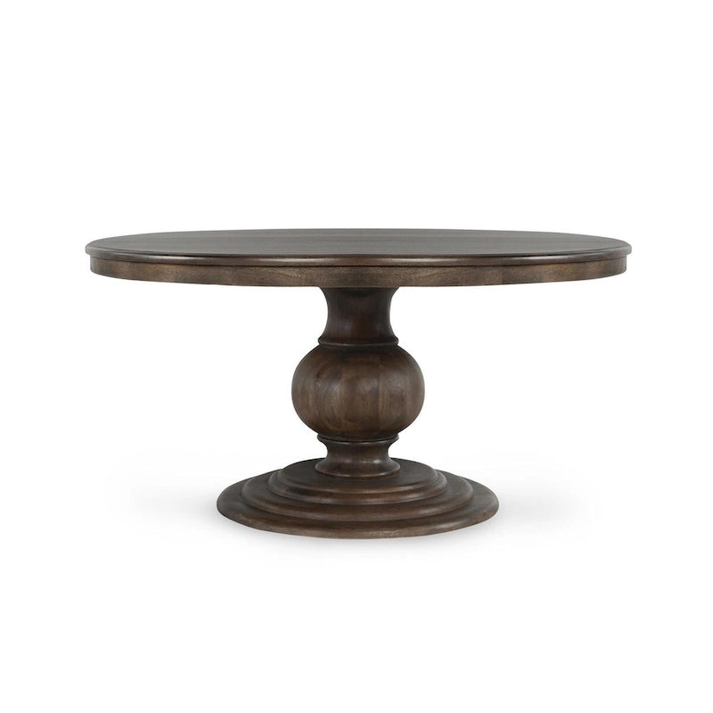 Table à manger ronde 60 po brun cacao – 60 L x 60 P x 30 H