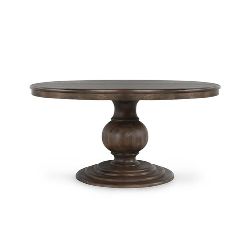 Table à manger ronde 60 po brun cacao – 60 L x 60 P x 30 H